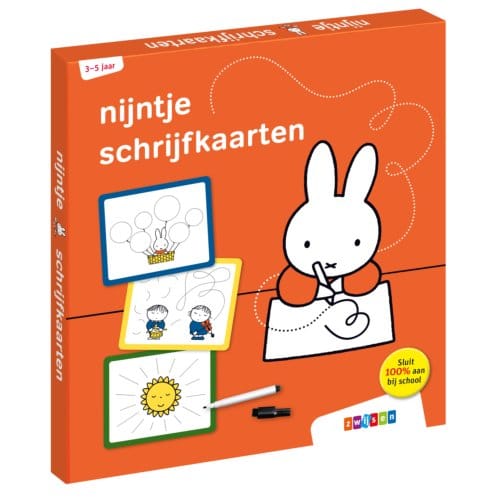Nijntje schrijfkaarten Educatieve boeken (spelletjes en raadsels)
