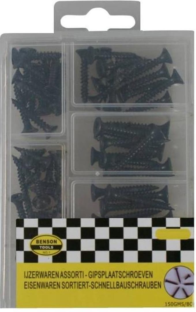 Gipsplaatschroeven - Schroef - Schroeven - Assortiment Box