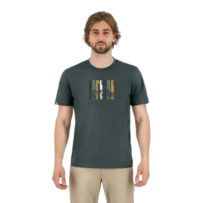 Karpos Explore T-shirt Met Korte Mouwen Grijs M Man