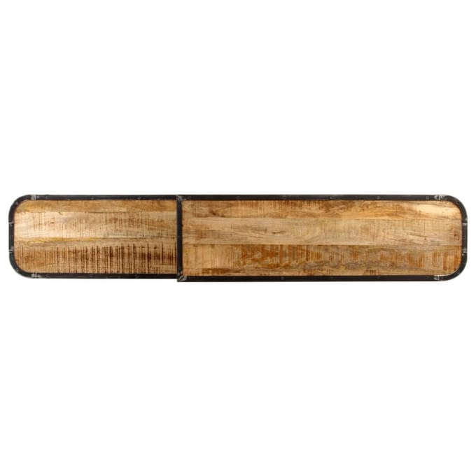 vidaXL - Tv-meubel - 160x30x40 - cm - massief - mangohout