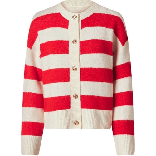 ESMARA Dames vest (Rood/wit, XS (32/34))