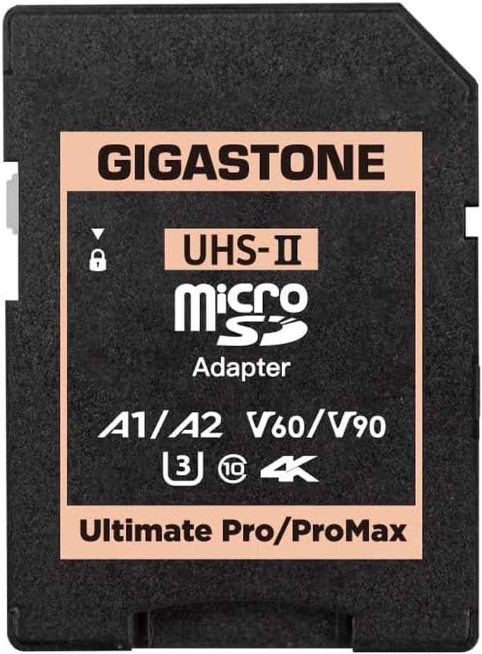 Supersnelle Geheugenkaart Adapter voor UHS-II MicroSD naar SD