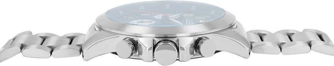 JUST herenhorloge Edelstahl Talor, datumweergave