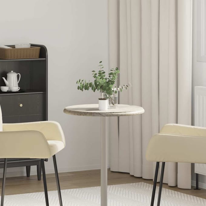 vidaXL - Wandschap - zwevend - 80x23,5x3,8 - cm - MDF - hoogglans - grijs