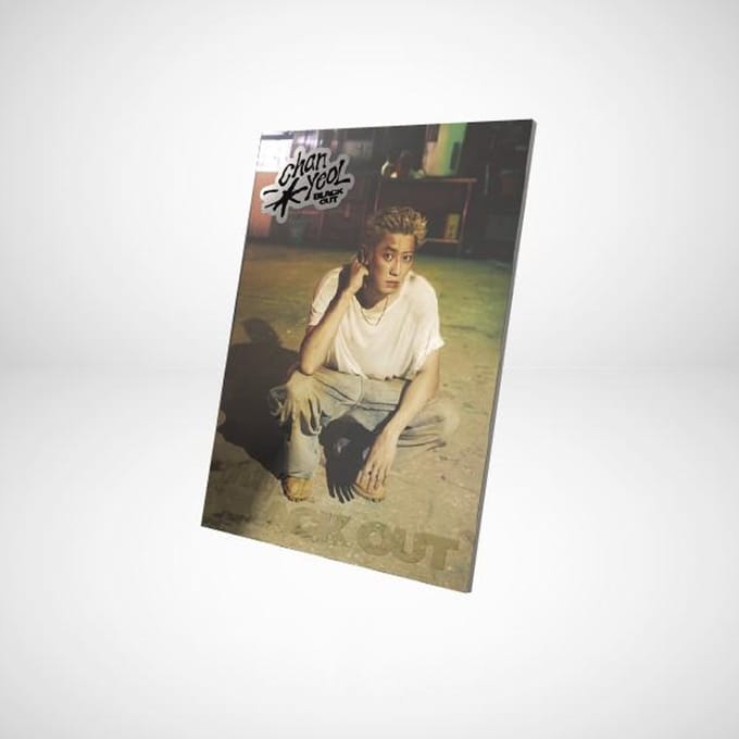 CHANYEOL - [BLACK OUT] 1e Mini Album FOTOBOEK Night