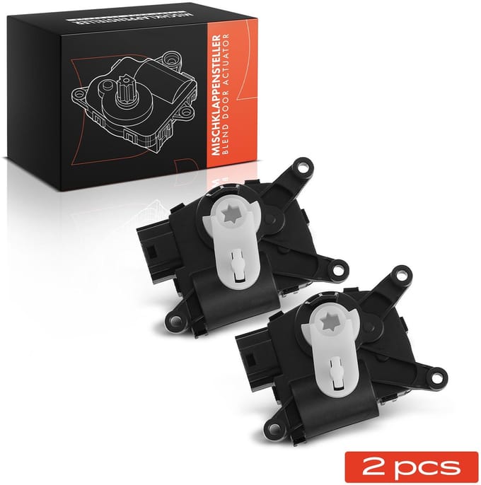 Frankberg 2x stelmotor mengklep airco voor VW Passat Beetle