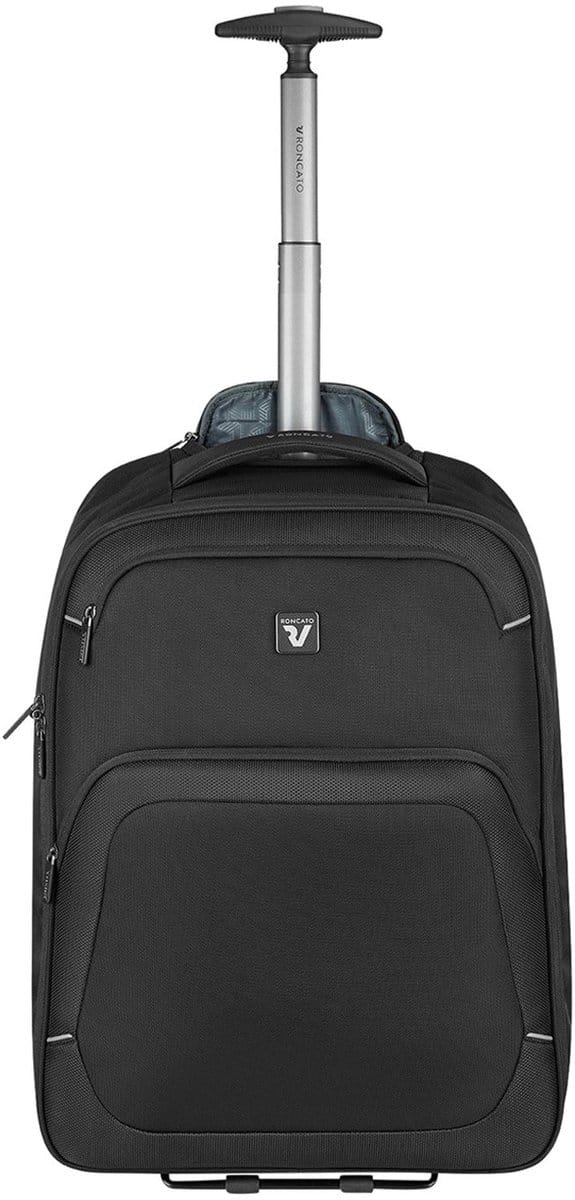 Roncato Gateway Cabin Wheeled Trolley Backpack 17 black