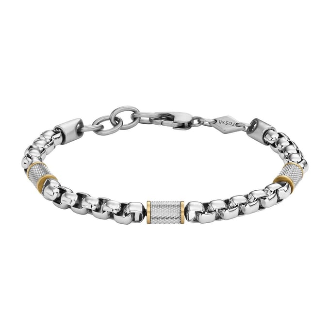 Fossil JF04138998 Herenarmband - 180 - 195 mm