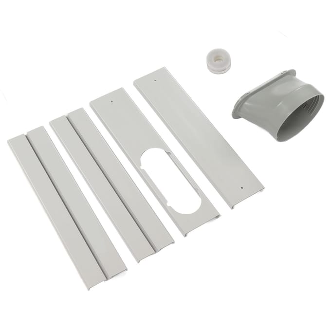 Kit de climatiseur portable pour fenêtre, déflecteur de fenêtre réglable sans couture amélioré pour unité de climatisation de 150 mm