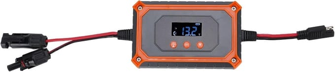 MPPT Zonne Laadcontroller - Solar Controller - Off-Grid Energie - 98% Conversie Efficiëntie - 15A - Grijs