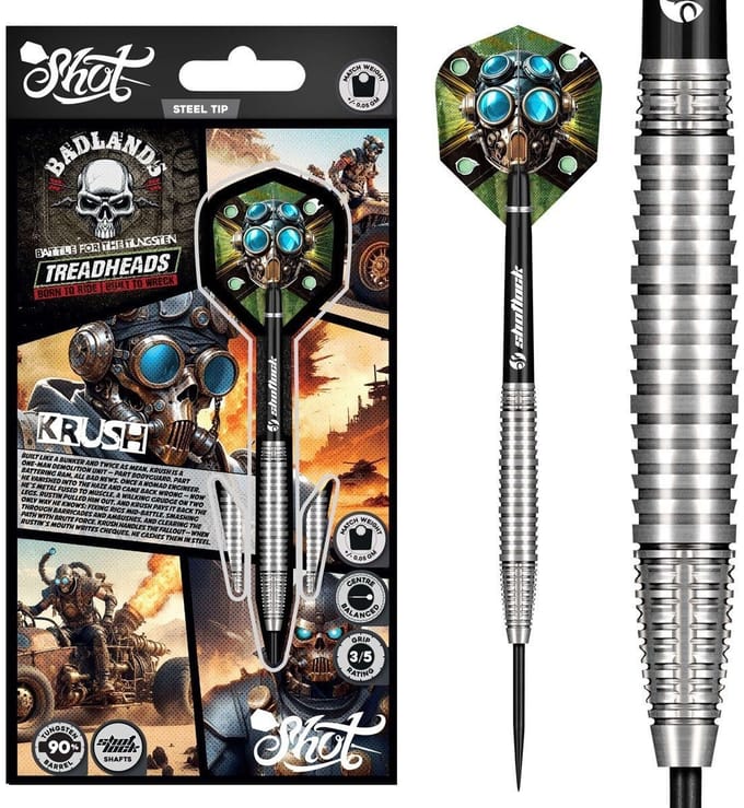 Shot Badlands Krush 90% - Dartpijlen