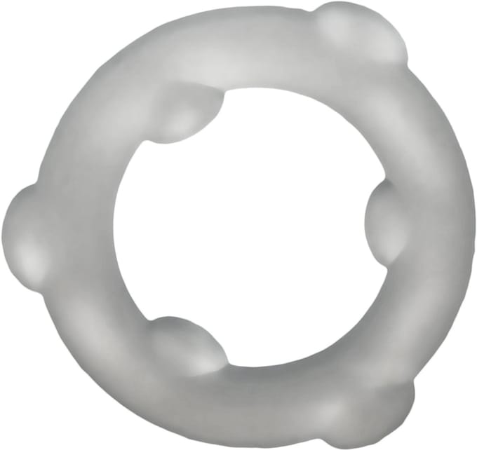 Oxballs - Spinner - Siliconen Cockring - Transparant
