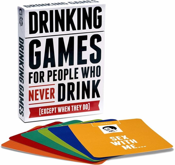 Drinking Games for People Who Never Drink - 50 drinkspelletjes voor volwassenen - Engelse versie