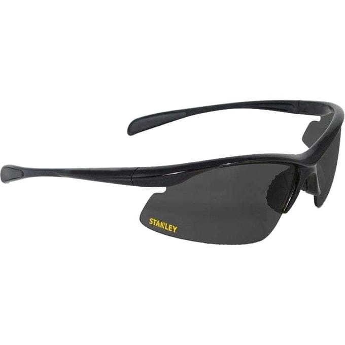 Lunettes de sécurité Stanley à demi-monture One Size noir