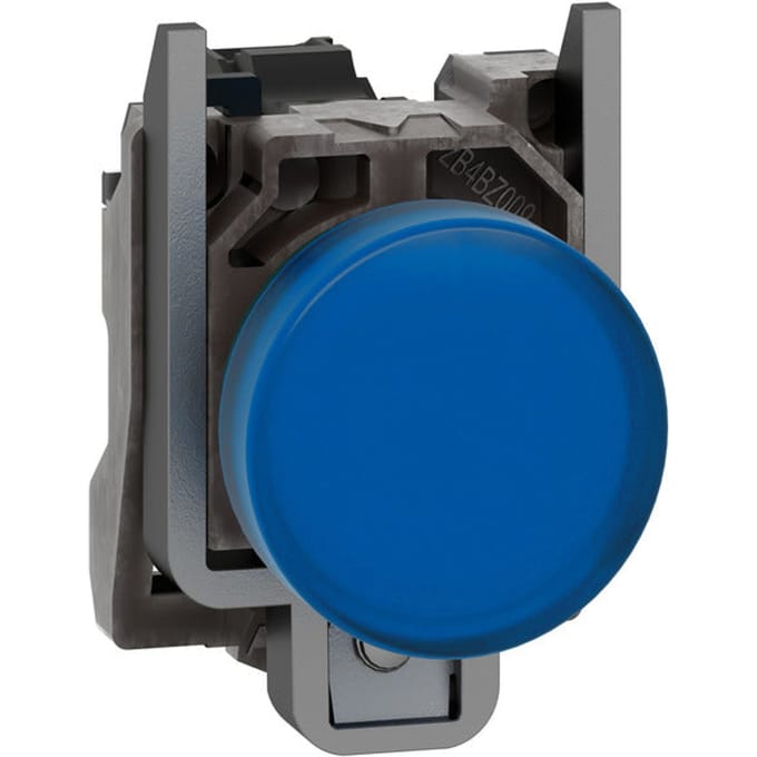 Schneider Electric XB4 LED Signaallicht Blauw 24V AC/DC - XB4BVB6
