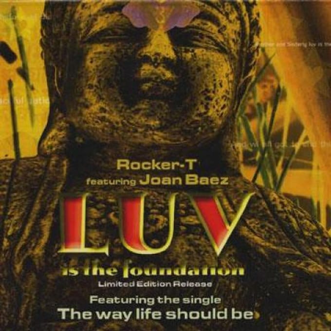 CD ROCKER T, JOAN BAEZ - Luv Is The Foundation (5 nummers) ER006 Epiphyte Record 2009 Canada Reggae, Ska & Dub