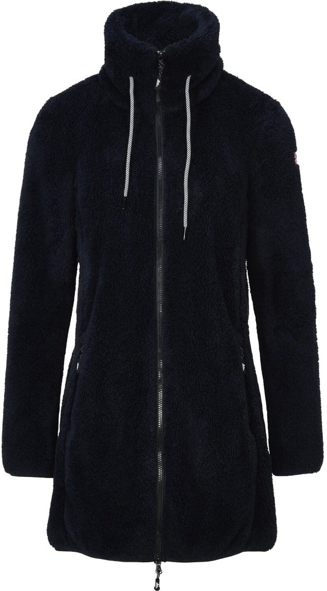 Nordberg Lang Fleece Vest Evelien - Dames - Navy - Maat 3XL