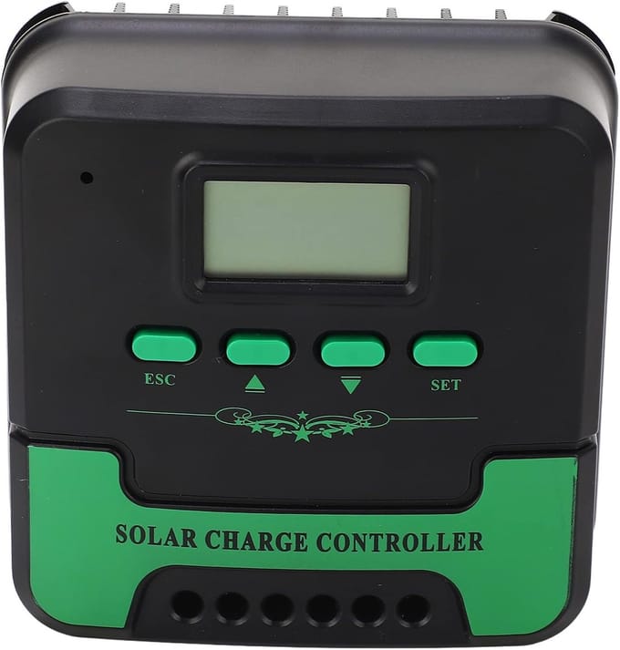 Zonnecontroller - Laadregelaar - Off-grid laden - MPPT technologie - 20A - Metaal