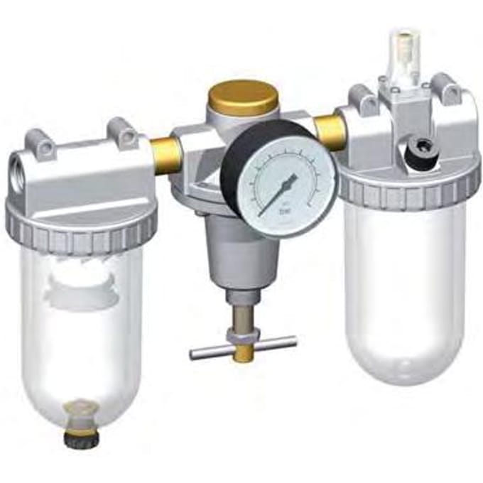FRL G1/2'' 3200l/min 0,5-10,0bar/7-145psi Standard 3