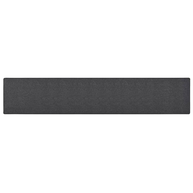 vidaXL - Tapijtloper - 50x300 - cm - antracietkleurig