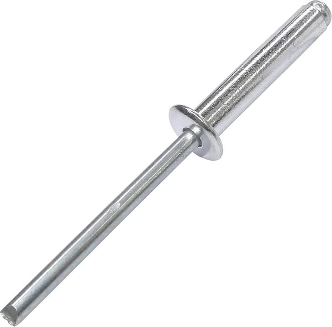 Solidchoice - Set van 100 Aluminium/Staaldraad Blind Rivets Ø5x25mm