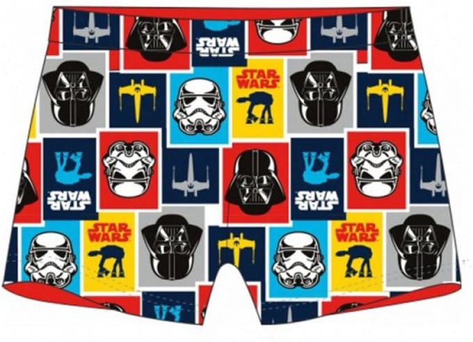Star Wars Zwembroek – Blokjes Comic-Print – Maat 110/116