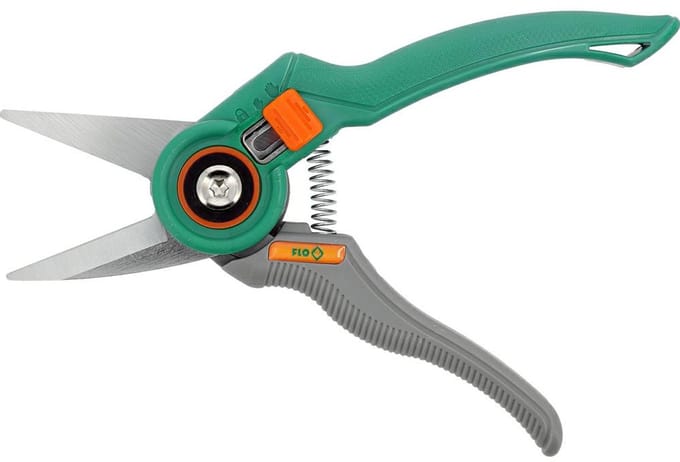 FLO 99213 - Tuinschaar - 220mm - SK5 Staal - Ergonomische Handgreep