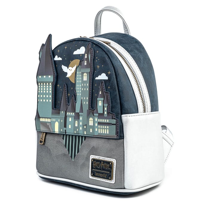 Harry Potter Mini rugzak - Loungefly - Hogwarts - meerkleurig