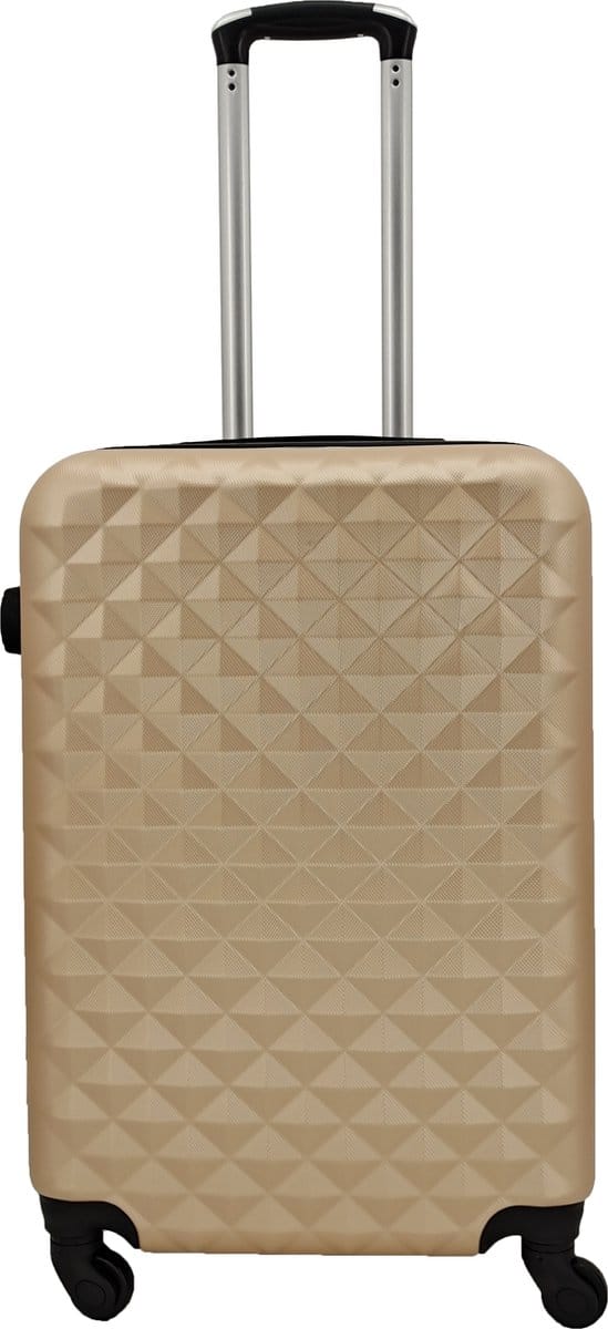 SB Travelbags 'Expandable' bagage koffer 65cm- Champagne