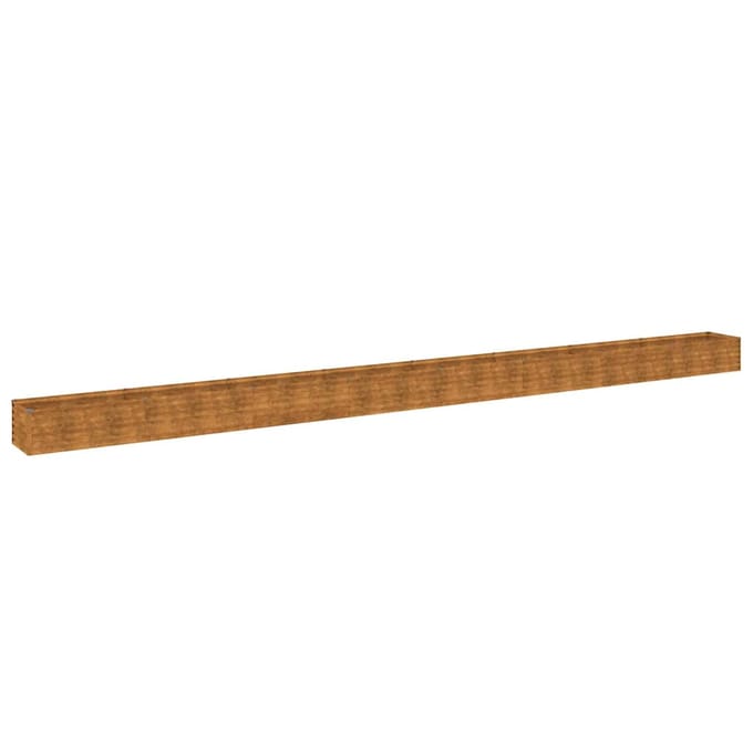 vidaXL - Plantenbak - verhoogd - 770x50x36 - cm - cortenstaal