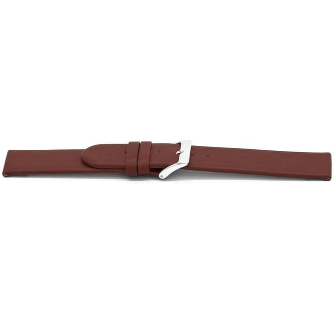 Horlogeband E706 Classic Rood Ongestikt 16x16 mm