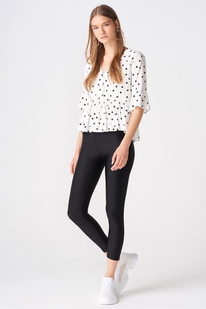 Hoogsluitende Slim Fit Leggings