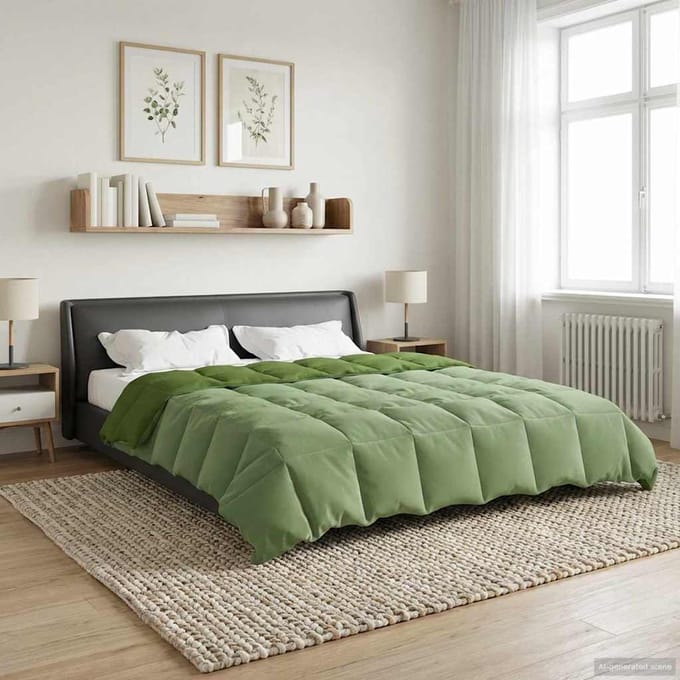 vidaXL - Zomer - Deken - 240 - x - 260 - cm - Zomer - Microvezel - (100% - polyester)