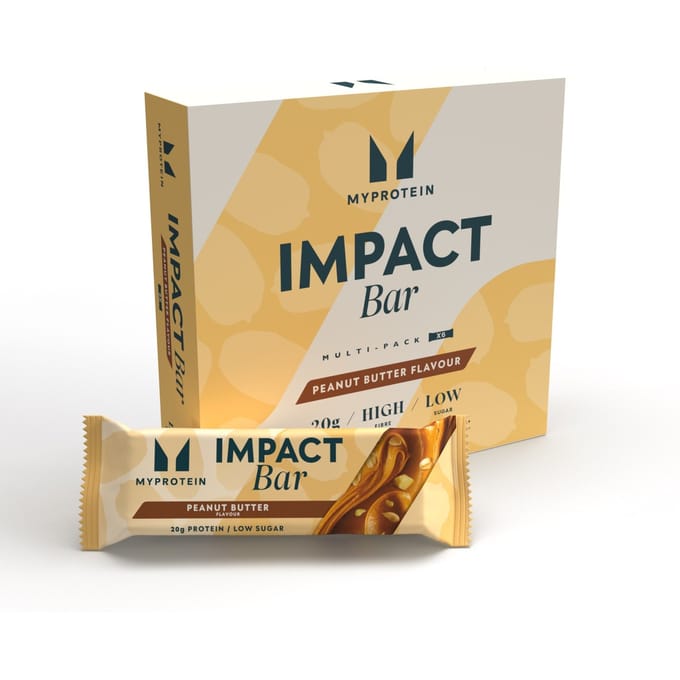 Impact Protein Bar - 6 x 64g - Pindakaas
