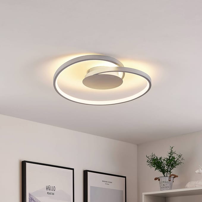 Lucande LED plafondlamp Enesa, Ø 46 cm, 2.700 K, dimbaar