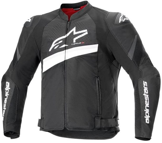 Alpinestars T-GP Plus R V4 Airflow Jas Zwart Wit - Jas