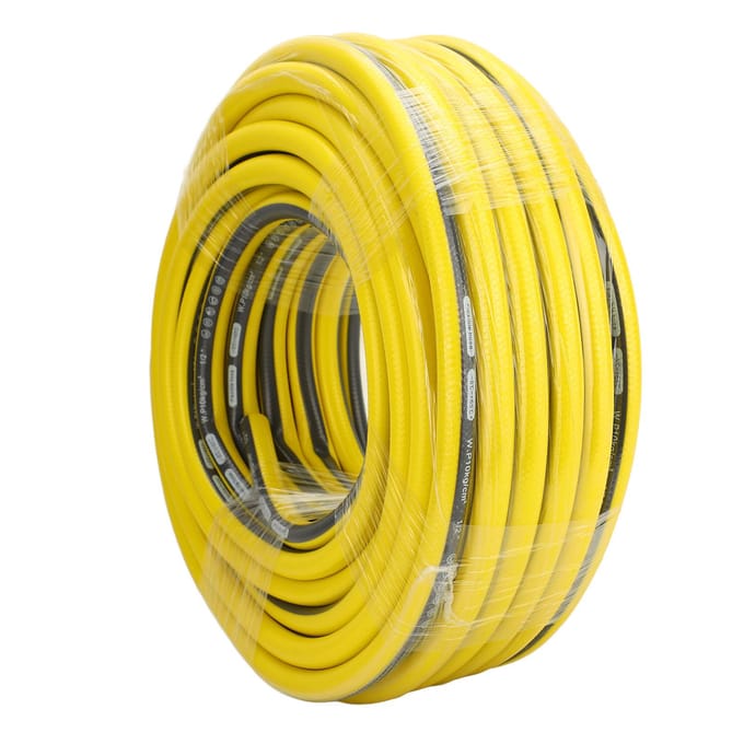 Autowasslang Mondstuk Set Hoge Druk Multifunctionele Directe Spray Autowassproeier met 2m yellow
