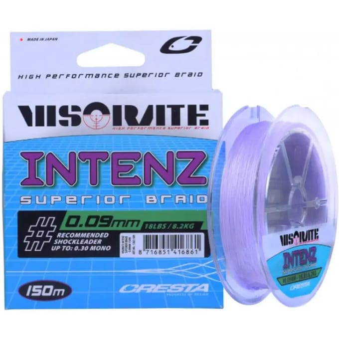 Cresta Visorate Intenz Superior Braid 150m (Light Purple) - Maat : 0.07mm (6.5kg)