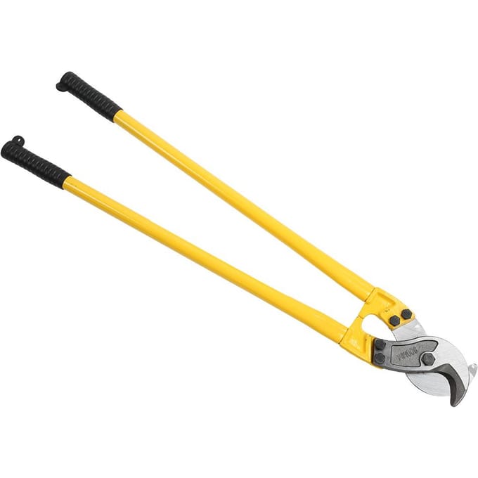 900mm Handmatige Kabelknipper Industriële Kwaliteit Koolstofstaal Kabel Schaar Gereedschap   minder dan br meer dan yellow