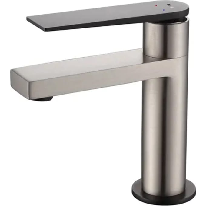 Essebagno Wastafelmengkraan Allure Nikkel/zwart