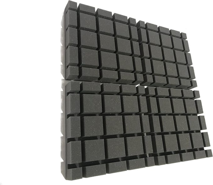Akoestische Studio Schuimplaten Kubus Vorm 12 Stuks (1.1 m²)