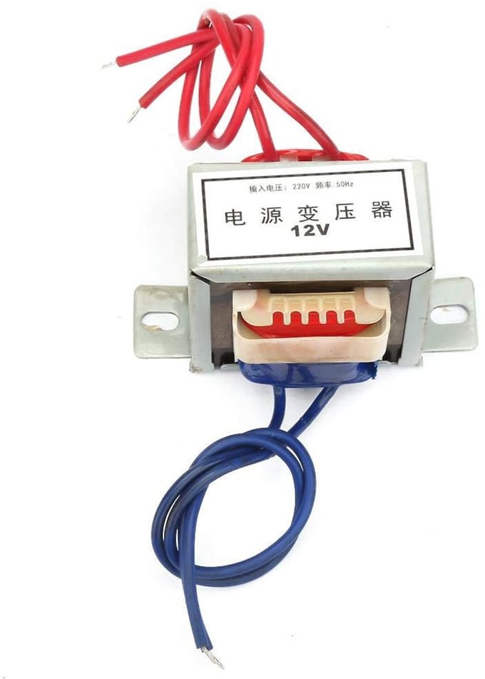 Dailygoody - Single Power Transformer 12V/24V - 10W - AC 220V naar AC 12V/24V
