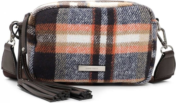 SURI FREY Schoudertas Shanty Handbag With Zipper Blue Veelkleurig