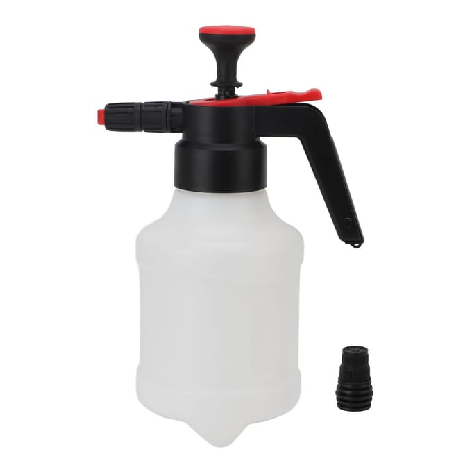 Schuimspuit 1.5L ABS PC Hoge Efficiëntie Handdruk Zeepspuit voor Autowassen Thuis white