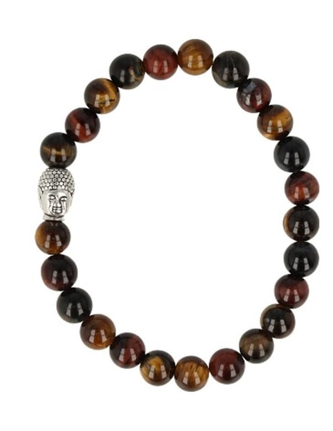 Katten/Tijger/Valkenoog kralen armband boeddha mannen