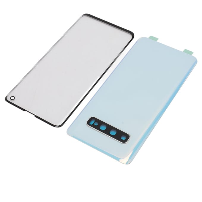 Coque arrière de remplacement pour Galaxy S10 Pre noir