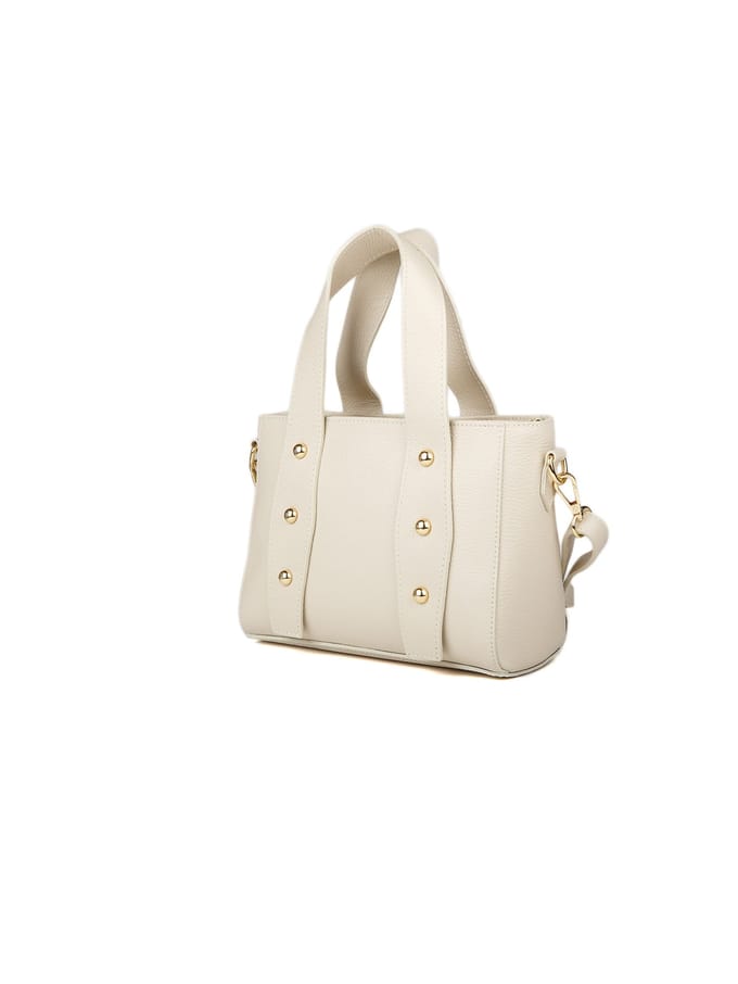 Giulia Monti Schoudertas Lichtbeige