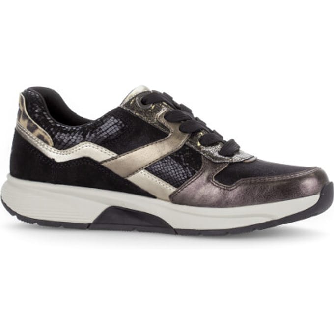 Gabor Rollingsoft Sneakers - Dames - Zwart - Maat:38