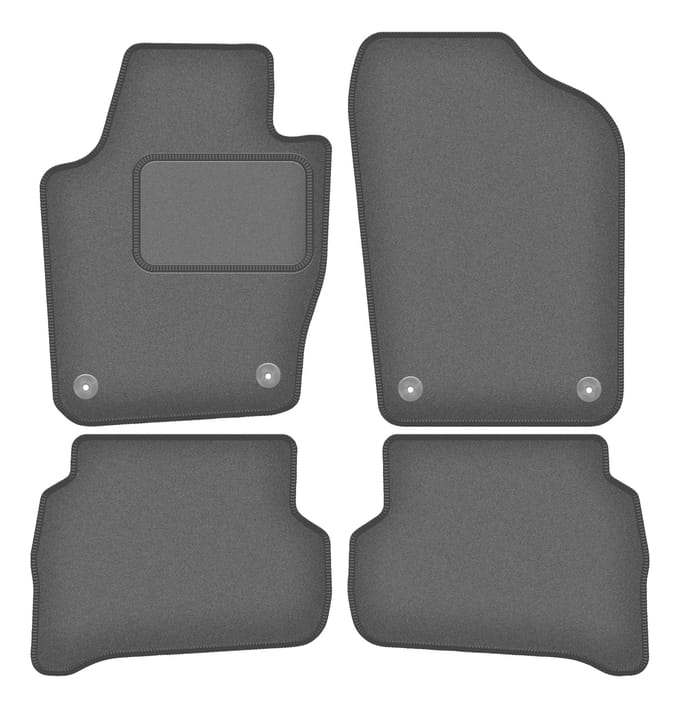 Grafiet automatten voor: Skoda Fabia III hatchback, stationwagen (2014-)