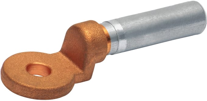 Klauke kabelschoen ongeïsoleerd 240mm² M10 Al/Cu (372R10)